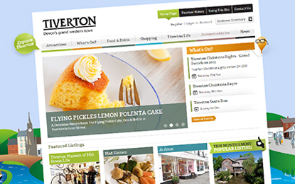 Explore Tiverton Website